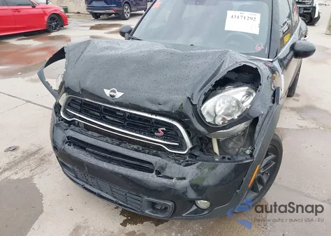 2016 Mini Countryman Cooper S z USA, uszkodzony, nr VIN WMWZC3C5XGWT09275